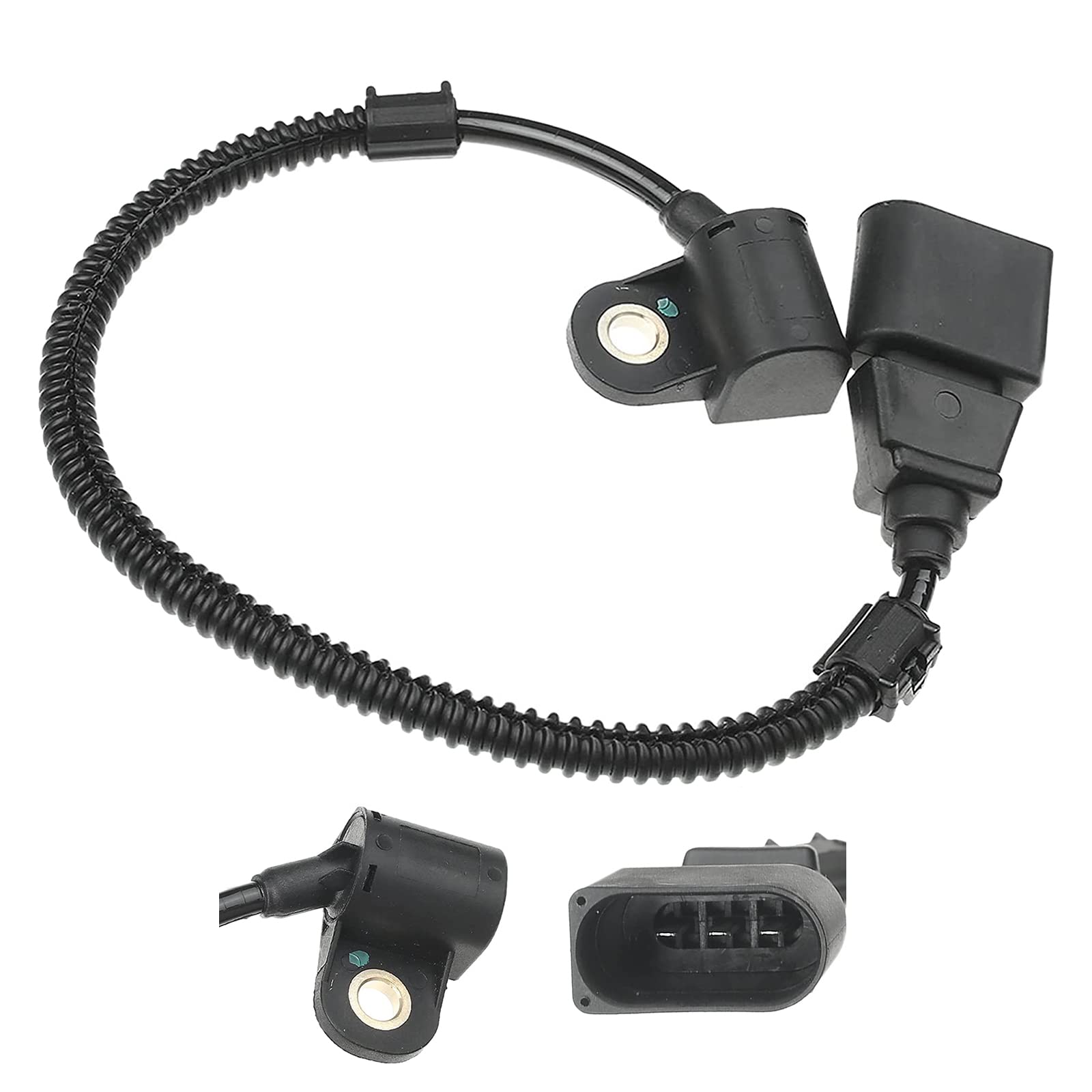 Capteur de Position d'Arbre à Cames compatible pour A3 A4 A6 GRANDIS LANCER VIII ALTEA LEON TOLEDO III OCTAVIA II SUPERB II GOLF V JETTA III 2,0 2,0L TDI - 03G957147C