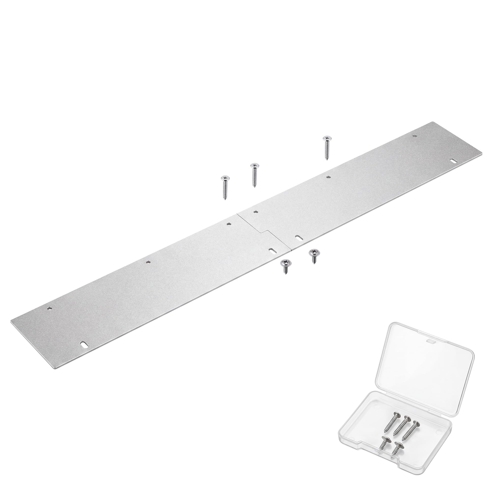 Enhon Dampfschutzblech Wrasenschutz 60 cm kompatibel mit BSH Geschirrspülern Aluminium 5052 zweiteilige Bauweise Feuchtigkeitsschutz für Arbeitsplatte inklusive Befestigungsschrauben