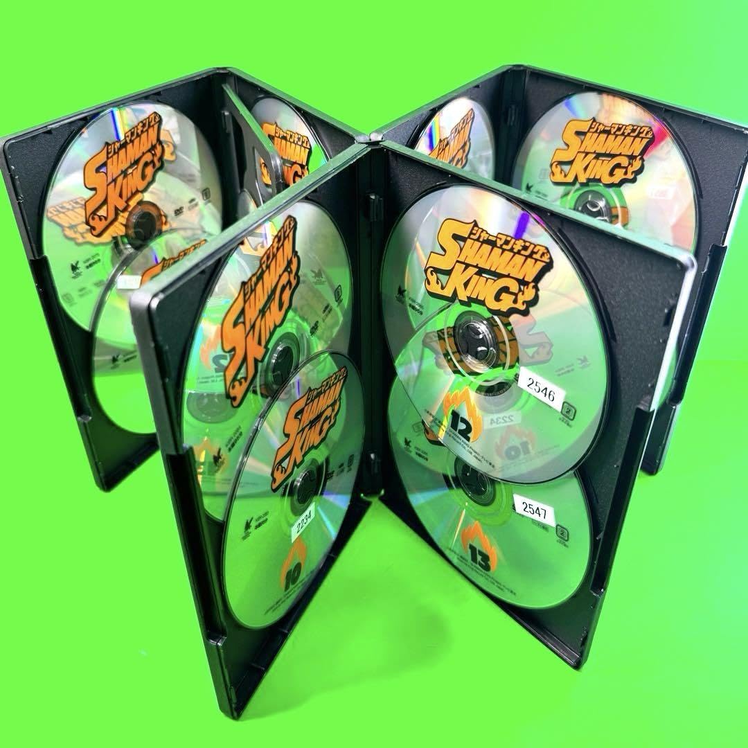 Amazon.co.jp: ケース付 SHAMAN KING シャーマンキング DVD 全13巻