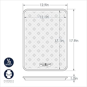 Nordicwarevintagestarburstembossedhalfsheet Urban Country Home Decor Nordic ware vintage starburst embossed half sheet urban country home decor