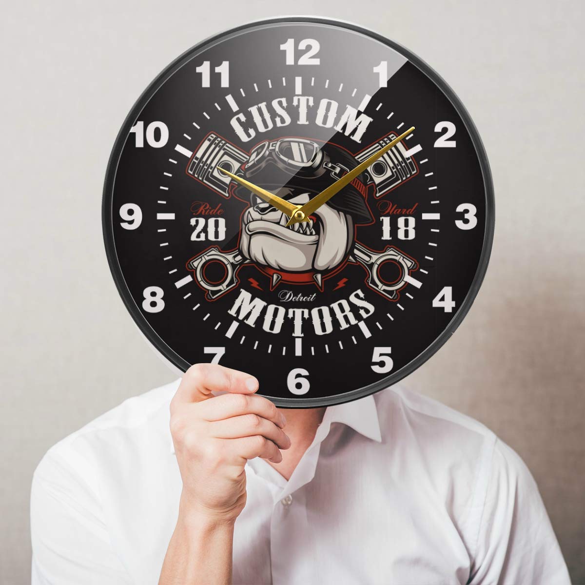 Orologio Da Parete In Plastica Da 20 Cm Con Numeri Arabi, Orologio Da Parete In Plastica Da 20 Cm Con Numeri Arabi Orologio Da Parete Al Quarzo Silenzioso Per Scuola Ufficio Soggiorno 88266295