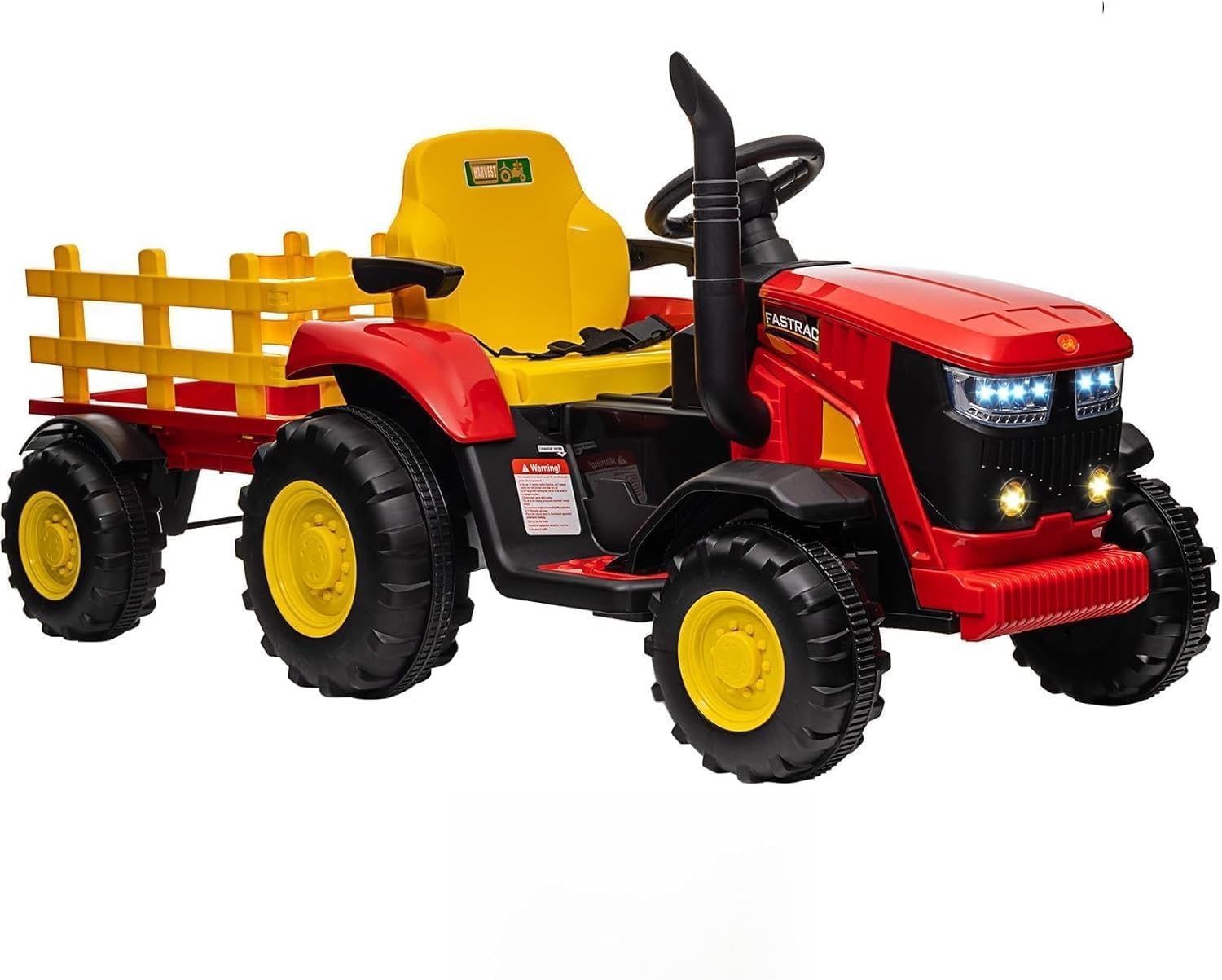 GarveeLife Trattore Elettrico per Bambini con Batteria 12V e Motore 35W