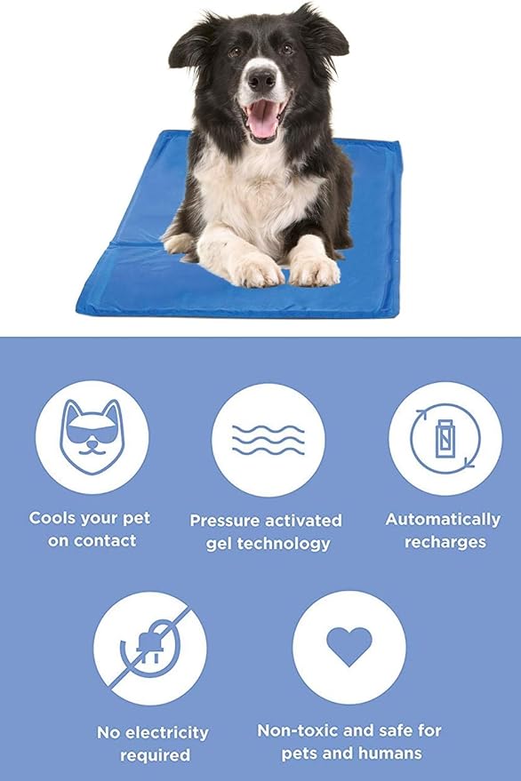 pressure activated cooling pad