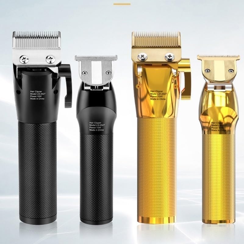 Pro Hair Clipper, Professional Hair Clipper Haircuter Men's Barber Beard Trimmer Rechargeable Hair Cutting Machine Hair Trimmer for Men Shaver