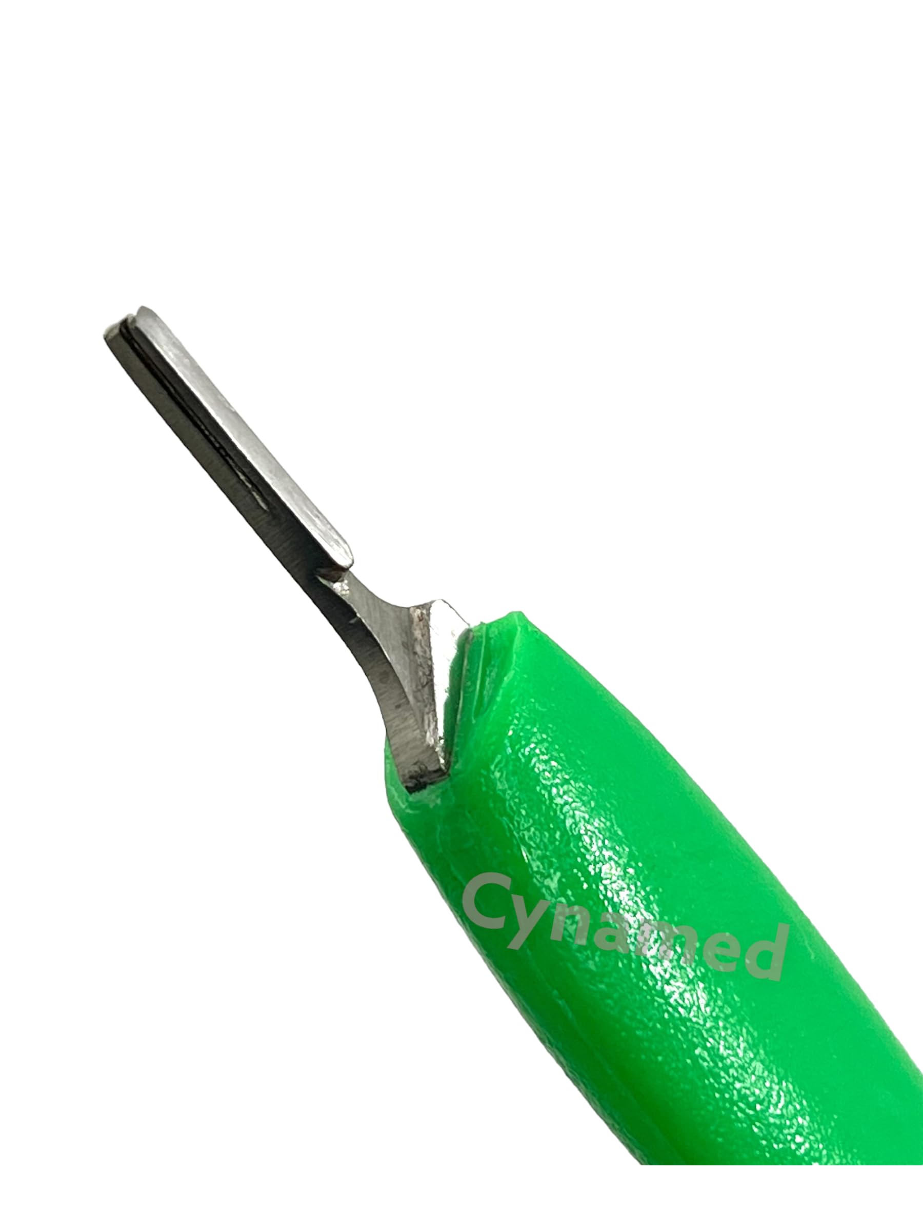 Scalpel Handle #3 Plastic Ergonomic Handle Lightweight (Green) Suitable for Lab Dissections, Crafts and Hobby, and More - Fits #10 Series Blades (#10-#16)