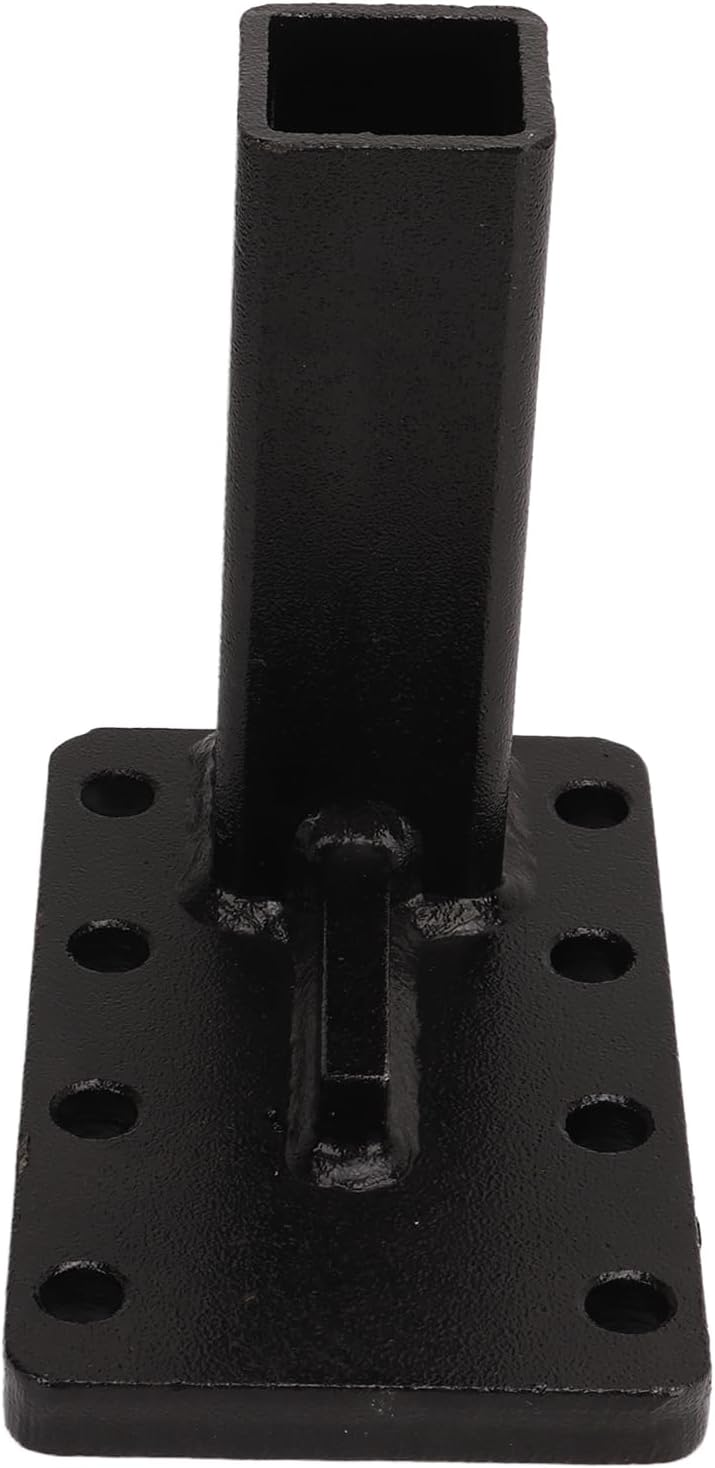 Adjustable Pintle Mount for Trailer and Tractor, 4410lbs 2 Inches Hitch Receivers, 6-1/2 Inches Drop 3 Position Pintle Hook Mounting Plate,Trailer Accessories