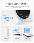 Reolink E1 Zoom 4K Indoor Security Camera, 3X Optical Zoom, Pan Tilt Dual-Band WiFi 6 Baby Pet Monitor, Auto Tracking, AI Person/Pet/Crying Detection, Night Vision, 2-Way Talk, No Subscription