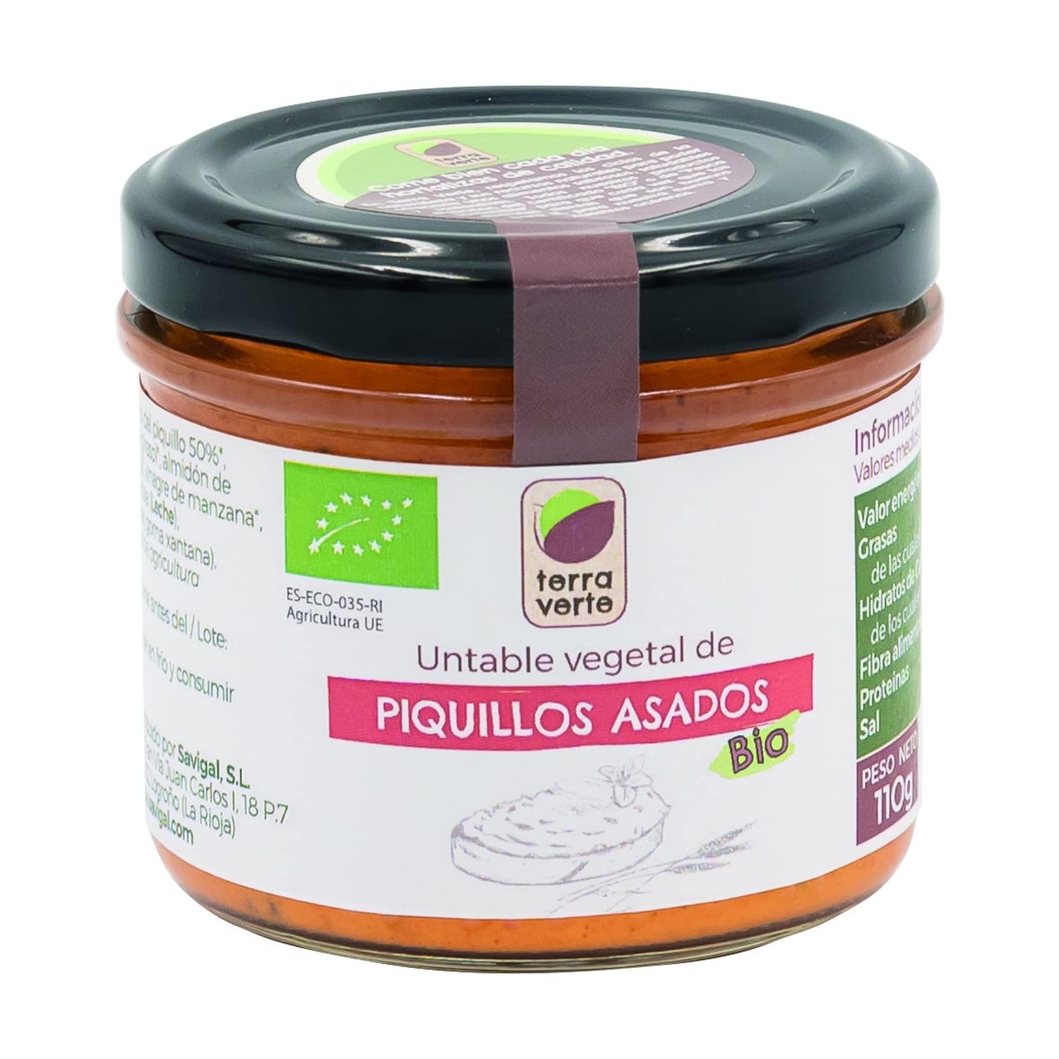 CREMA DE PIMIENTO DEL PIQUILLO 110gr BIO