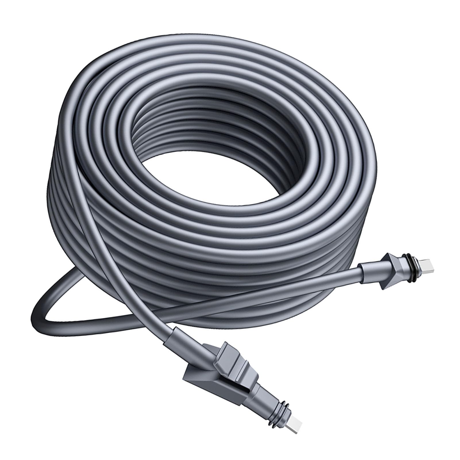 Karlak Zapasowy Kabel POE o Długości 10 M do Płaskiego, Wytrzymałego, Wodoodpornego Kabla Typu Plug and Play do Użytku w Domu z Plastikowej Miedzi Ocynowanej