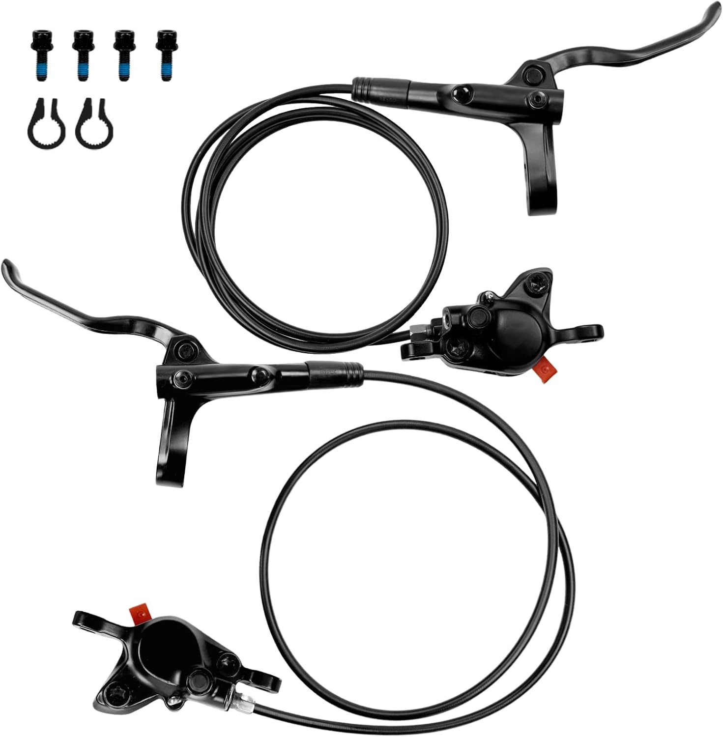 MT200 Hydraulic Disc Brake Set Front 800mm and Rear 1450mm BR-BL-MT200 MTB Hydraulic Disc Brake Set Front and Rear