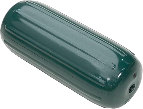 Vista 25 de Defensa para barco con diseño de vinilo inflable Taylor Made Products Big B con tubo para soga central Negro