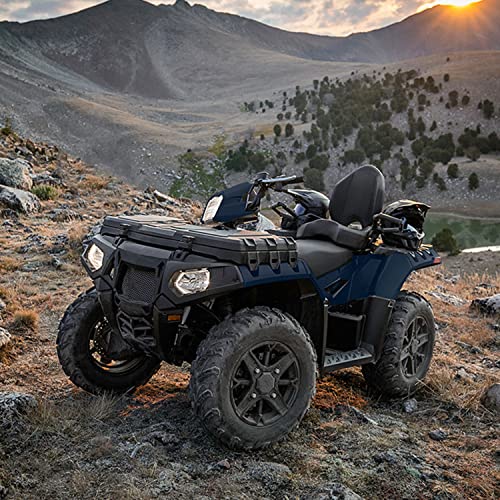Sautvs Radiator Cooling Fan Cover For Polaris Sportsman 850 09-19, Fan Shroud Bracket Assembly Ventilator Fan Outer Cover For Polaris Sportsman 850 Sp Xp 2009-2019 Accessories(1Pc, Replace #2411578) #TOP5