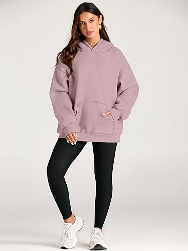 Miniatura 6 de EFAN - Sudadera con capucha para mujer - Sudadera de vellón sobredimensionada con mangas largas para otoño e invierno, ropa de moda inspirada