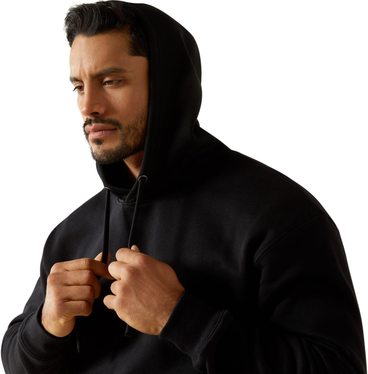 ARIAT mens Rebar Workman Bare Knuckle Hoodie - Image 4