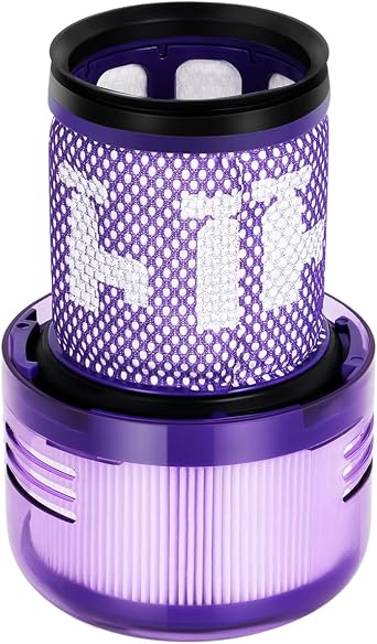 WuYan Replacement HEPA Filters for Dyson V12 Detect Slim,V12 Slim SV20 Removable and Washable Vacuum Cleaner Filter Replacement