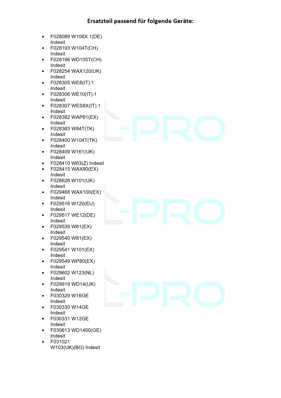 DL-pro Maniglia per porta Indesit Ariston C00075323 Bauknecht Whirlpool 482000022682 Maniglia di ricambio per apriporta WS WD W W Lavatrice asciugatrice asciugatrice
