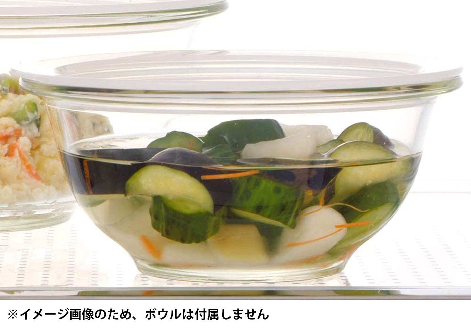 Amazon｜iwaki(イワキ) 耐熱ガラス レンジカバー ボウル 2.5L用 KB325F