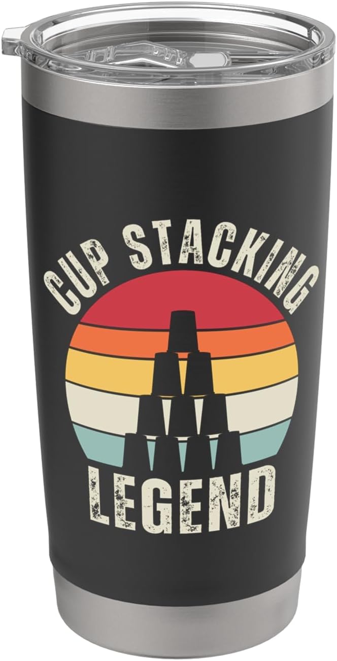 Speed Stacking Sport Stacking Retro Cup Stacking Legend Stainless Steel Insulated Tumbler