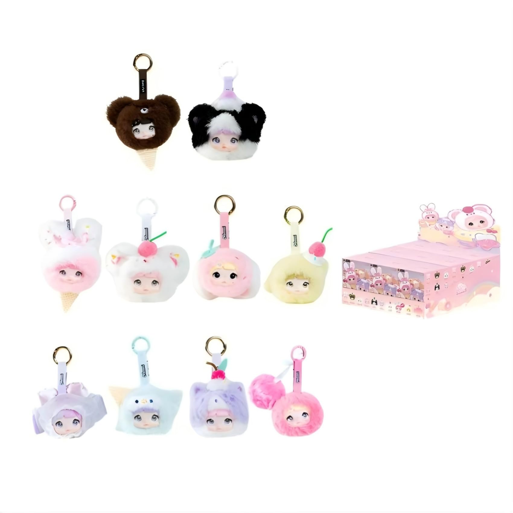 Amazon.co.jp: Nommi「スイート100%」シリーズ ぬいぐるみ ブラインド