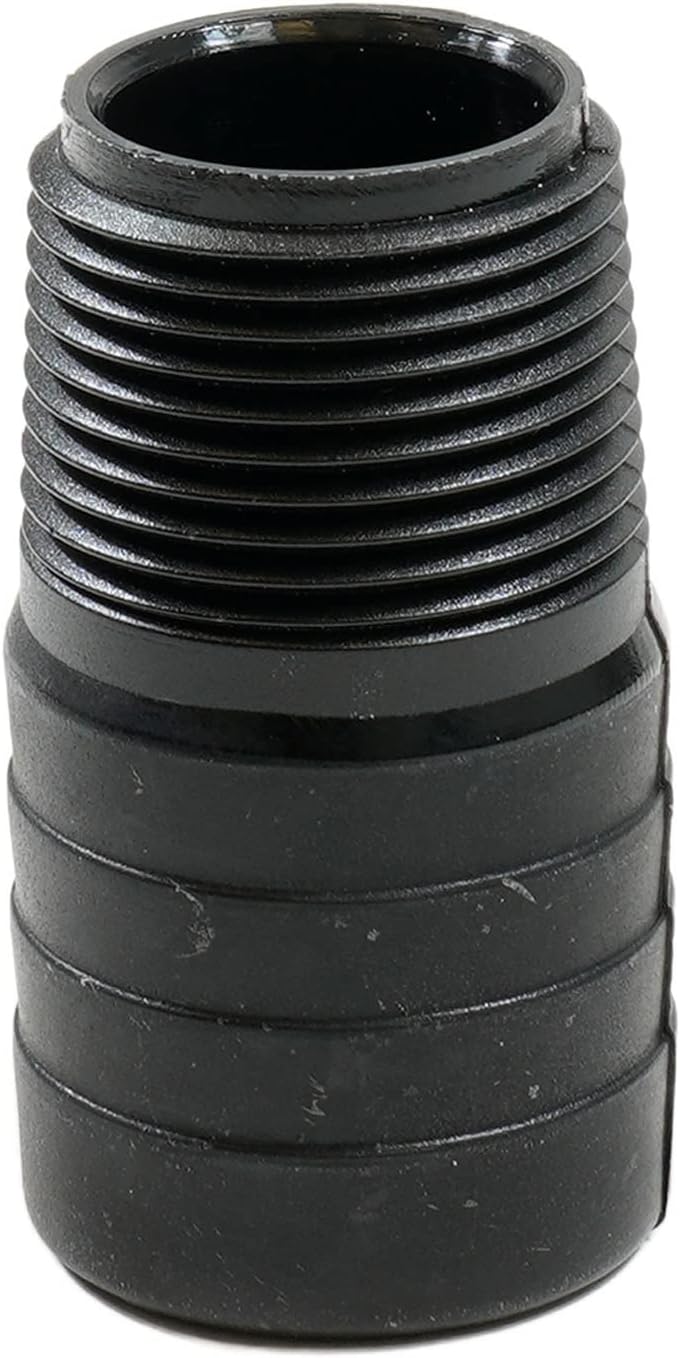 Gold Cube 3/4" Pipe Thread x 1-1/8 Barbed Fitting