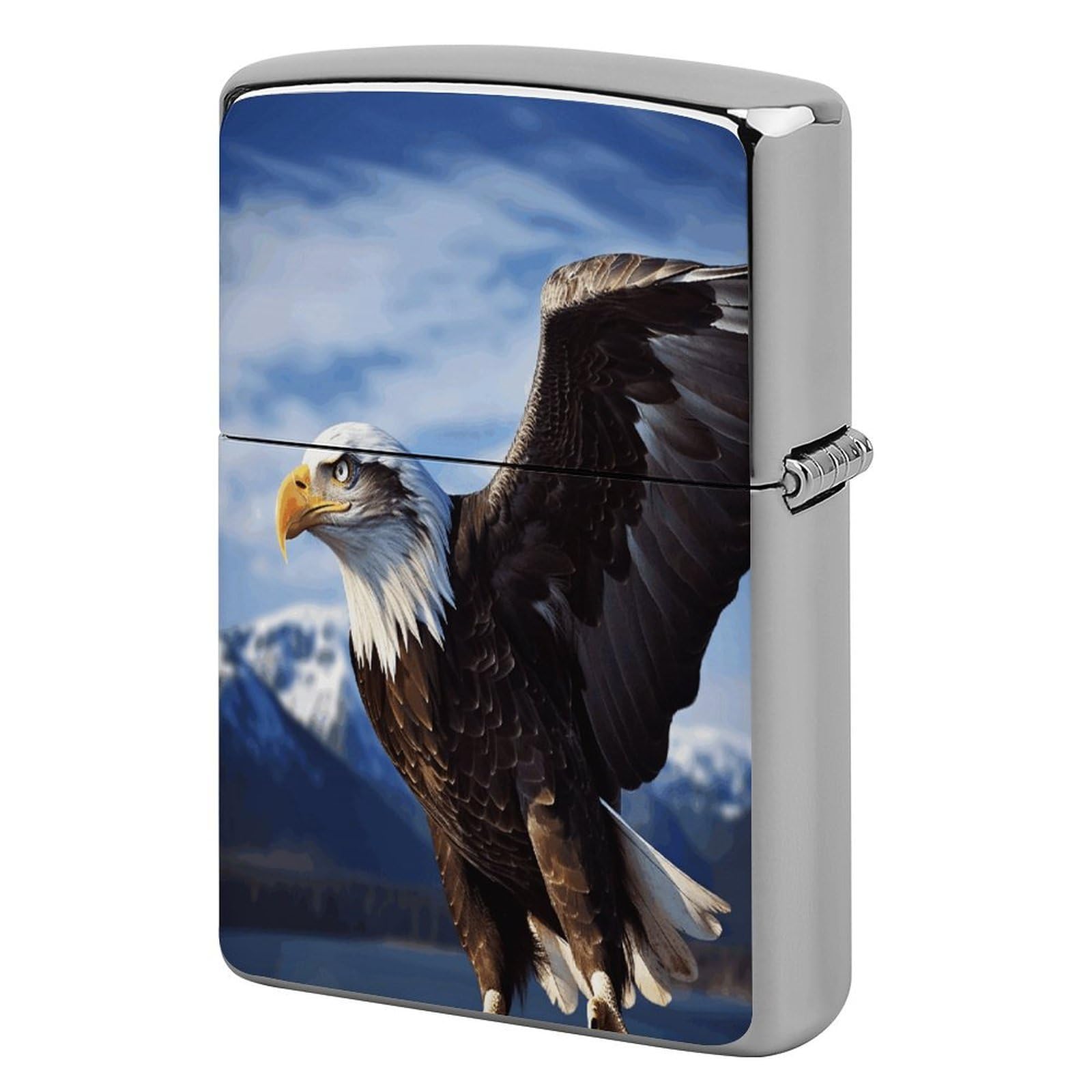 Fodpand Style Eagle1 Metal Lighter Case Cover Lighter Sleeve