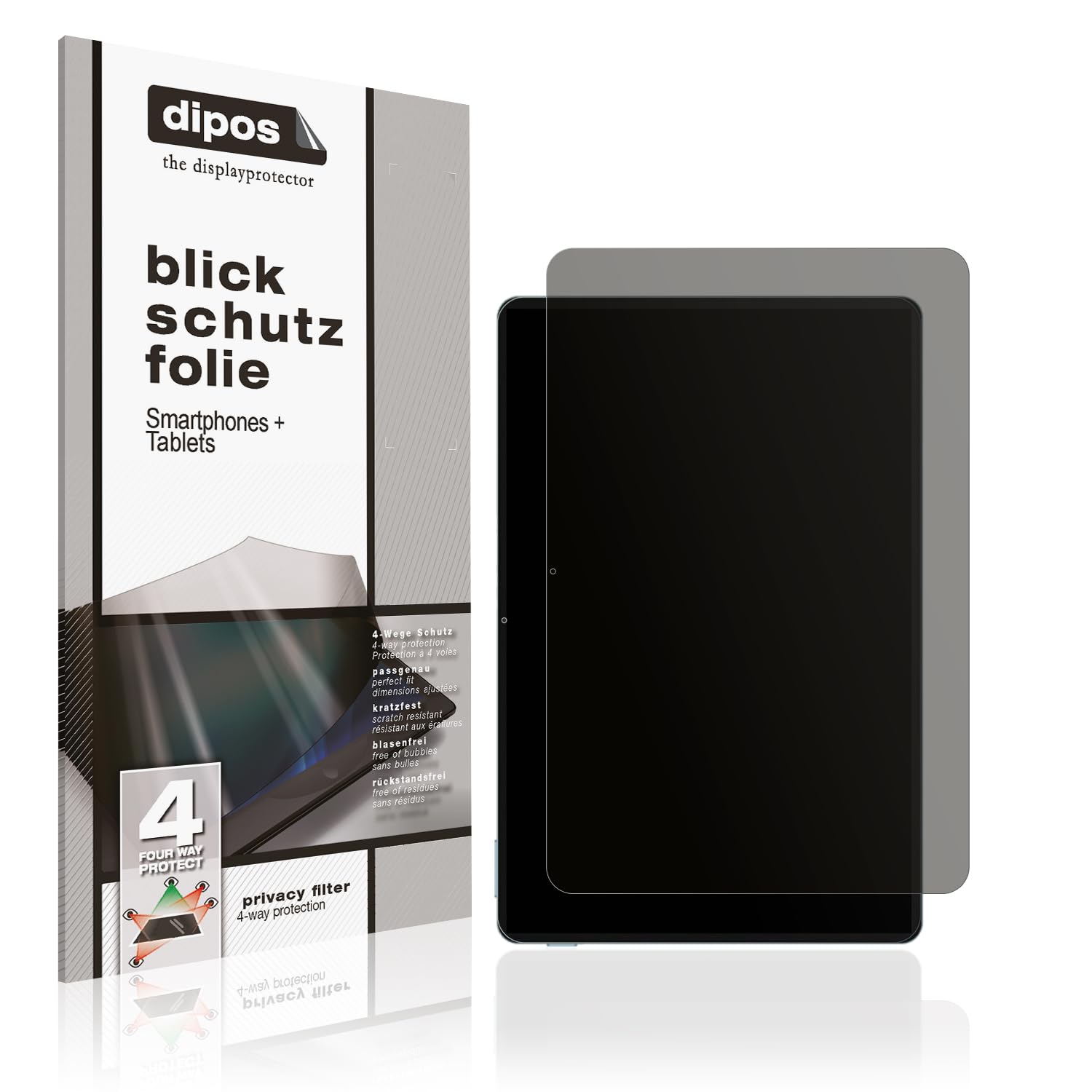 dipos Blickschutzfolie für Teclast P50 11 Zoll