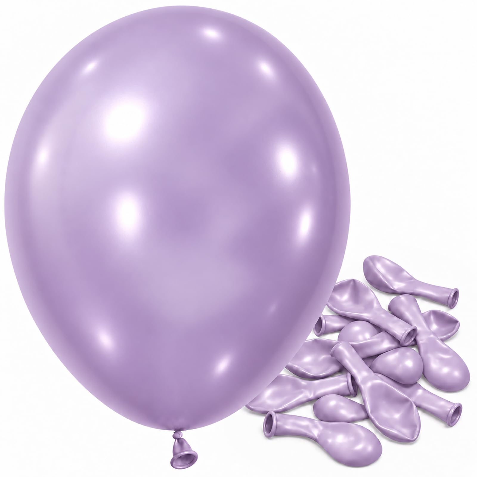 Jobkoo Purple Balloons 5 Inch, Mini Small Dark Royal Purple Balloon