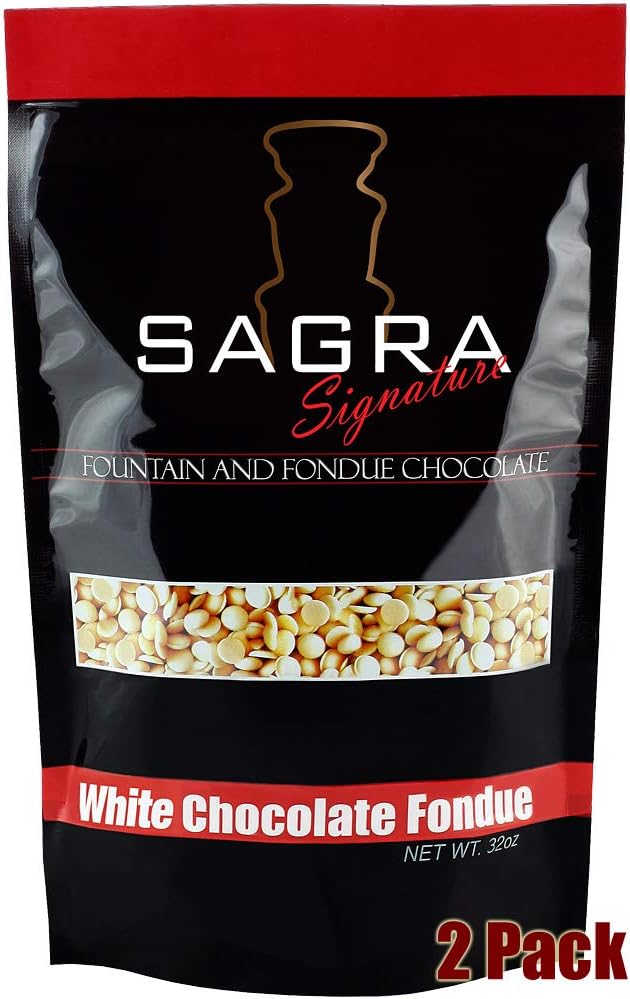 Sagra Signature White Chocolate Fondue 4 lbs.