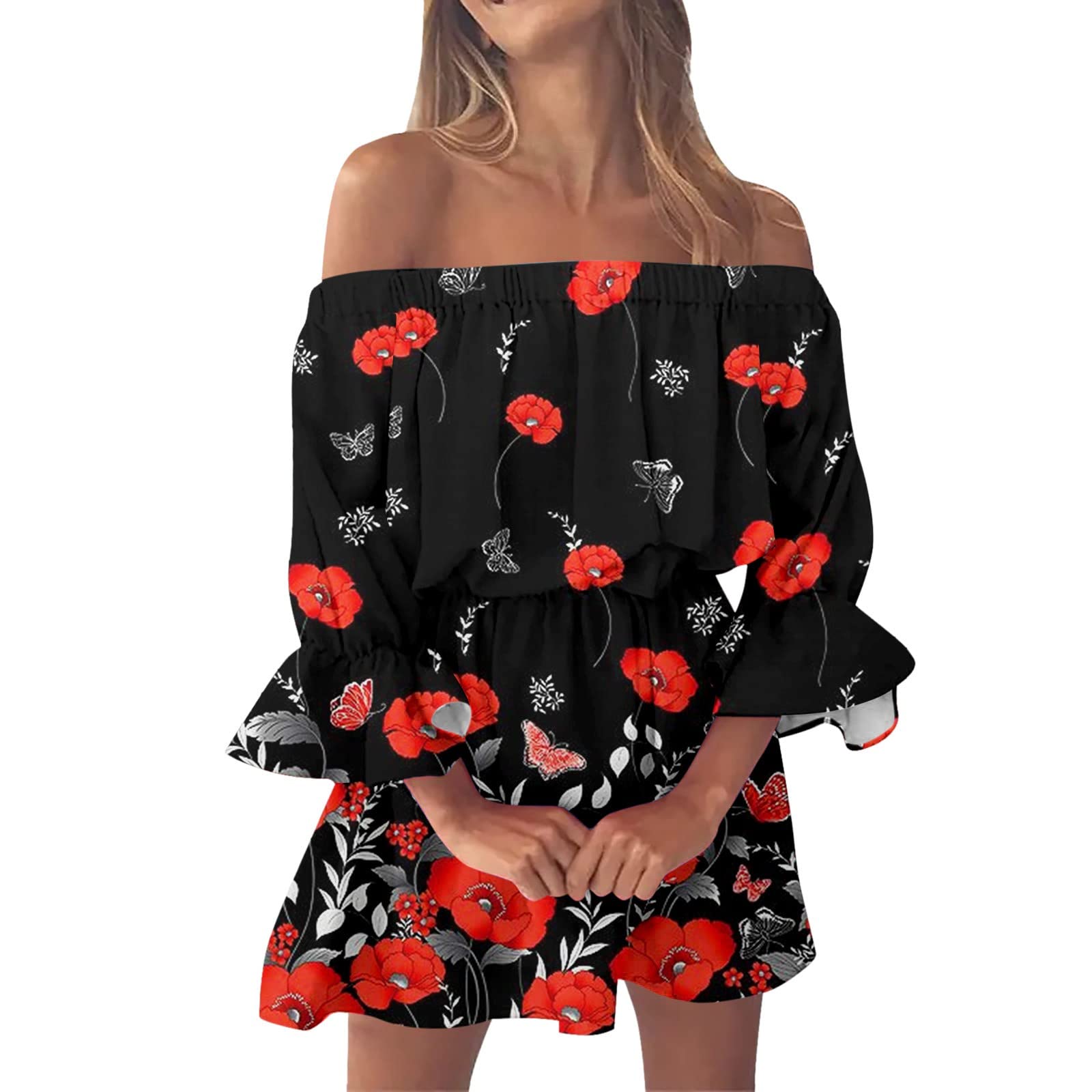 Robe de printemps ample ligne A pour affiner la taille avec confort - 6