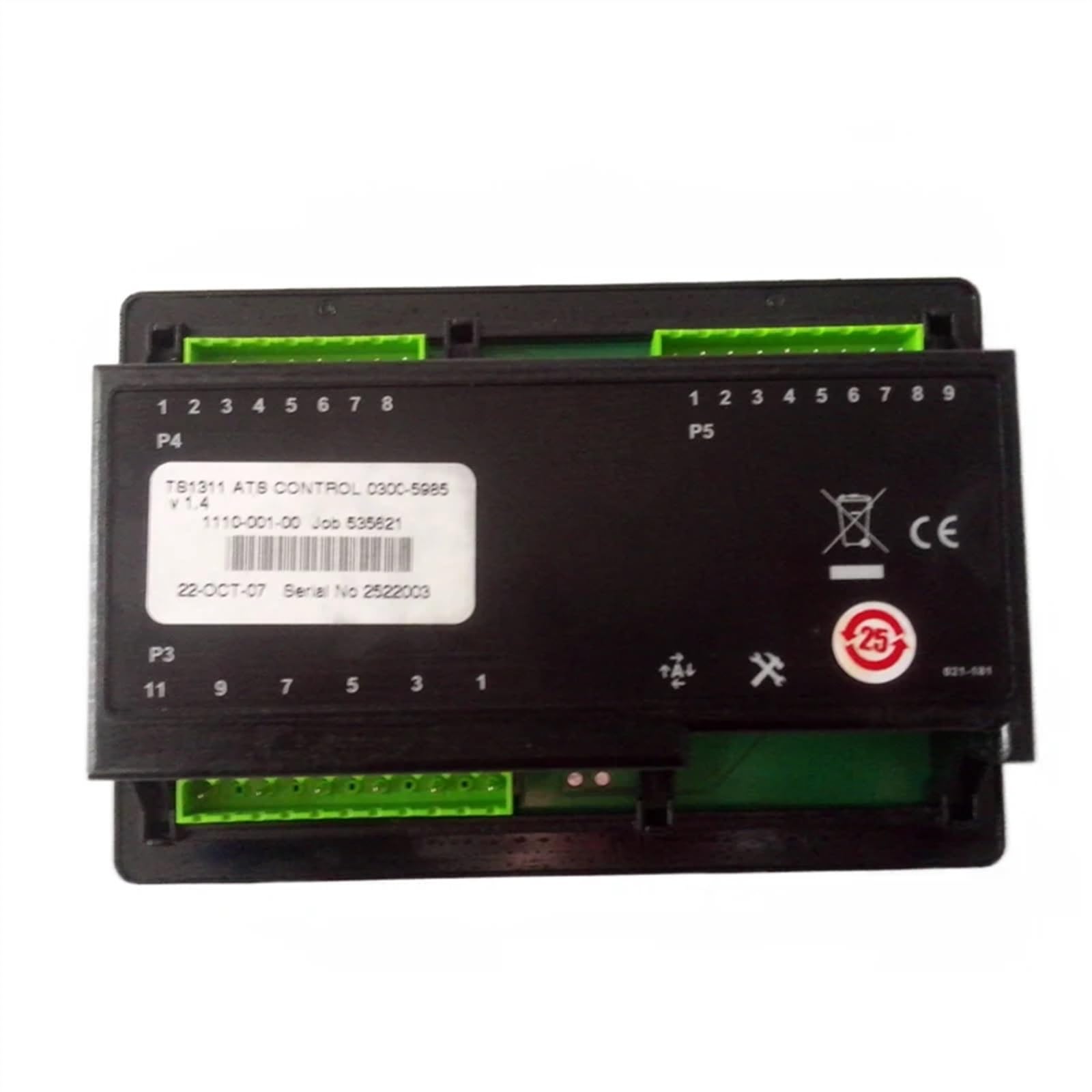 0P7BR328B TS1311 MK11 ATS Control Assembly Part No-0300-5986 Transfer Switch Generator Free Energy