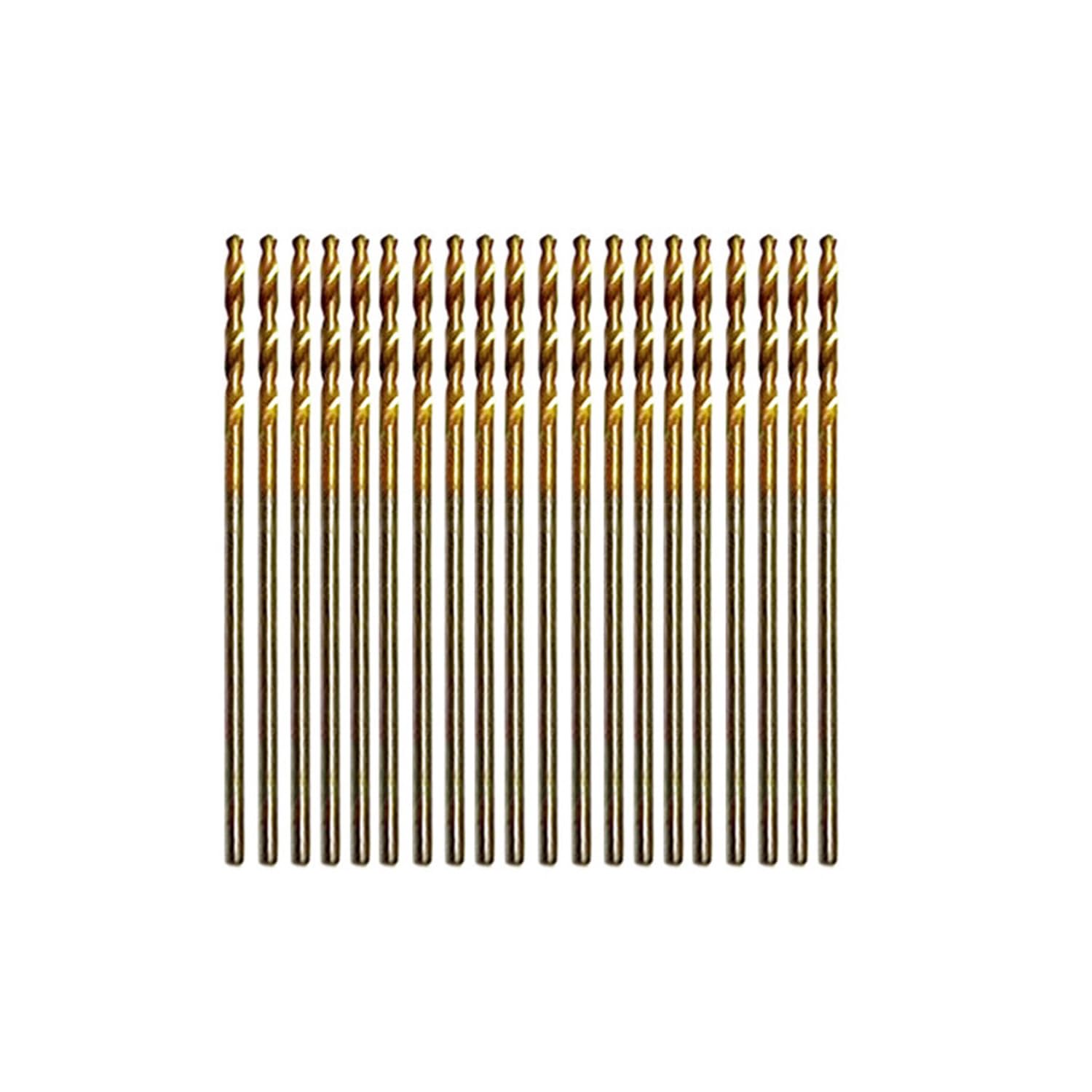60PCS Mini Titanium Drill Bit Set - Wood, Metal, Plastic -13