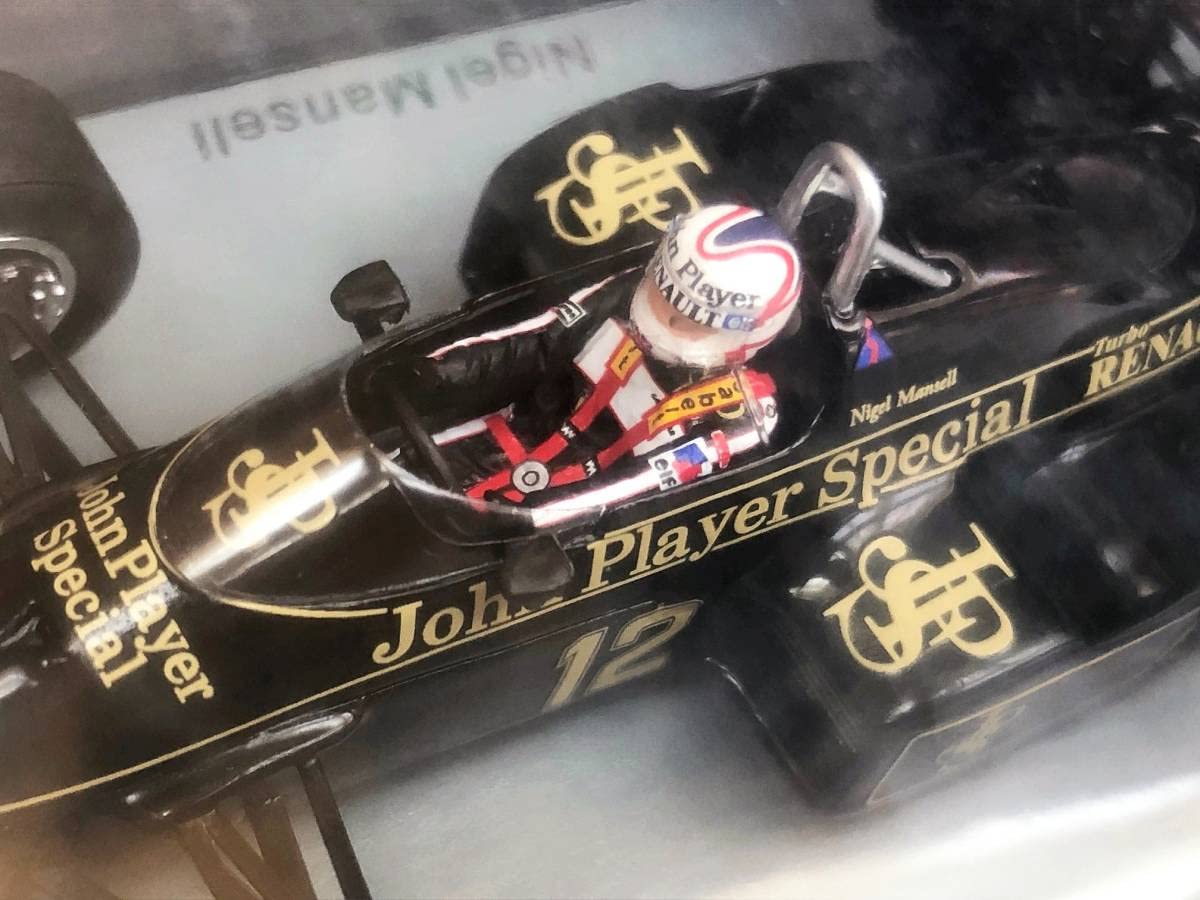 希少　ロータス 95T 1984 オランダGP 3位 N.マンセル Amazon.co.jp: 1/43 ロータス 95T 1984 F1 オランダGP 3位 N.マンセル