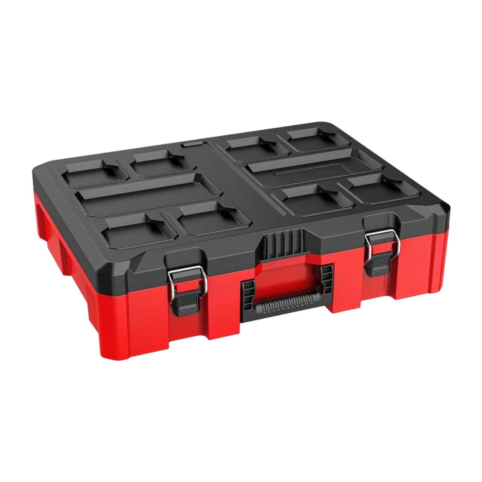 Stackable Tool Case with Handle Tool Case for Sewing Kit Nuts Stationery Toy 15.9cm-image-42