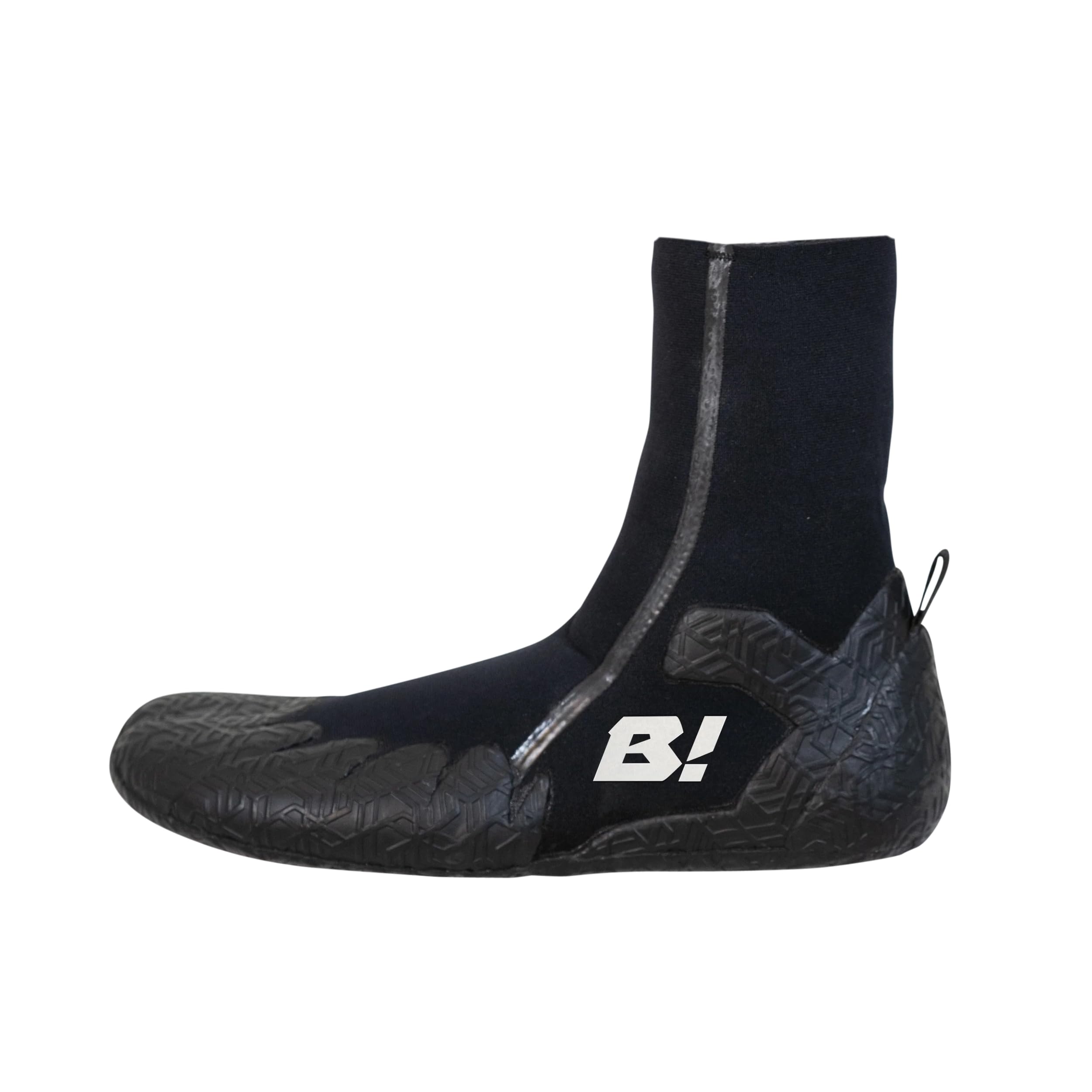 3MM Split Toe Ninja Bootie Juniors'- Black Black 2