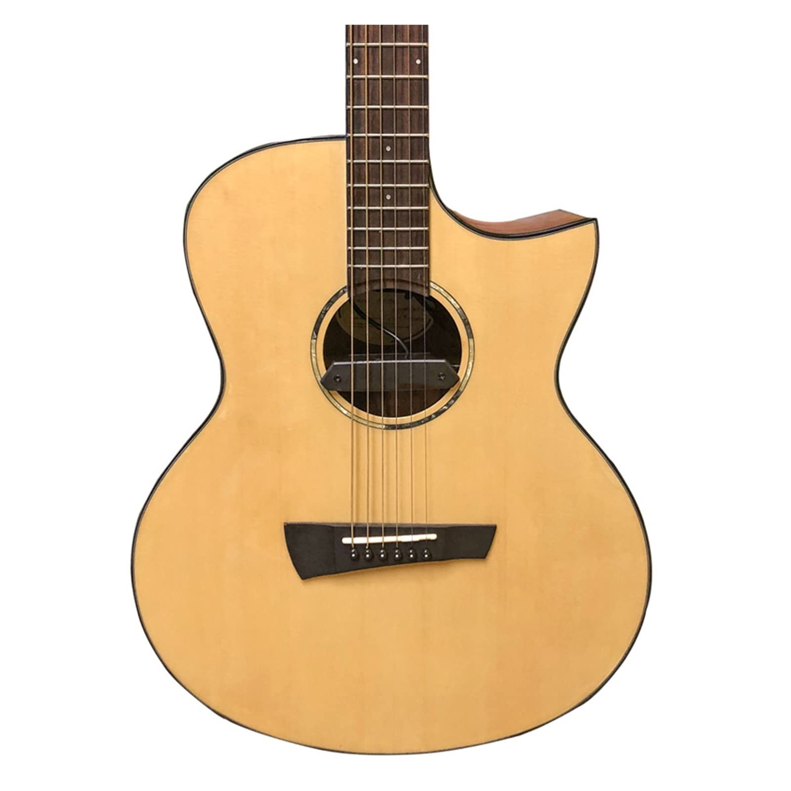 Pastillas de guitarra acústica con sistema de preamplificación piezoeléctrico adecuado para tocar banda y solo para el soporte de púas de guitarra con agujero de sonido