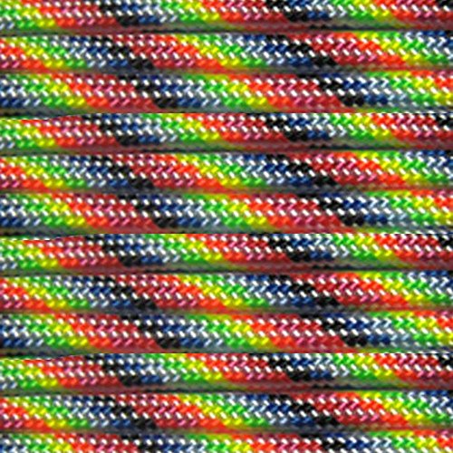 Paracord Planet 250 Foot Spools of 550 Type III 7 Strand Paracord (Light Stripes 250 Foot Spool)
