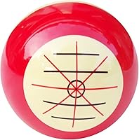 Vista 4 de Billiards Cue Ball, Standard Table Training Pool Ball - 57.2mm/2.3in Diameter