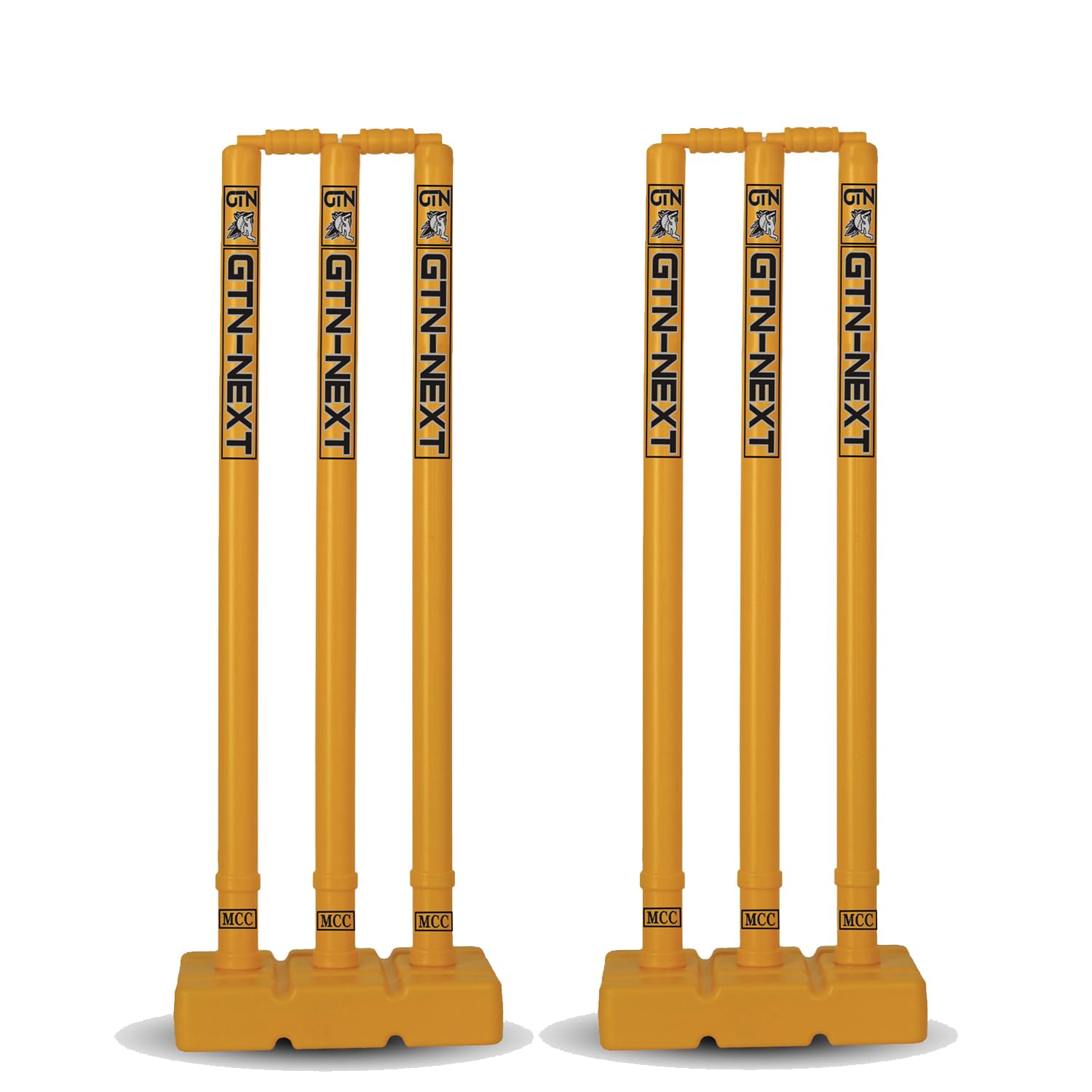 GTN Wickets for Cricket Hard PVC Plastic Stump with Bails Full Size Plastic Stump (4 Bails and 6 Stump Yellow) (B0D3HQJZXM) Amazon Price History, Amazon Price Tracker