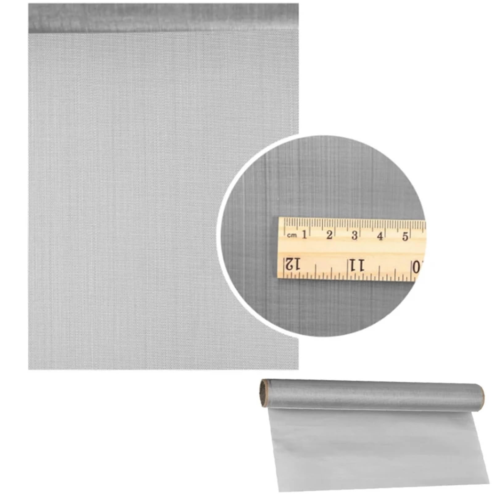 Tamiz para harina, Tamiz de harina 1 pieza 411-500 malla 304 filtro acero inoxidable metálica frontal reparación fijación filtración tejida(100mesh 15x15cm 3pcs)
