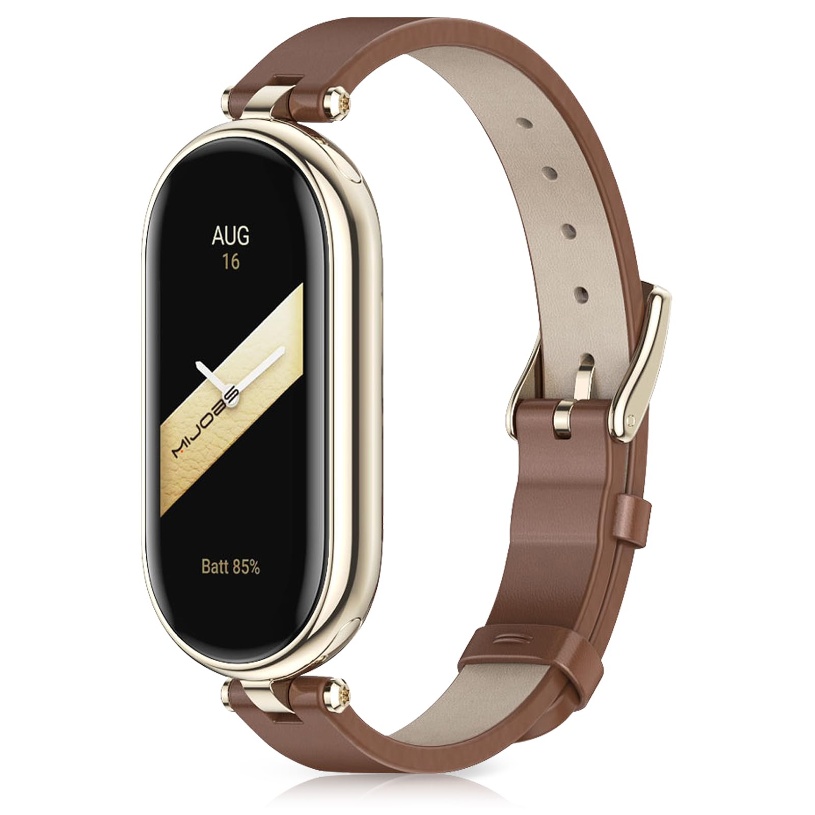Xisair Correa para Xiaomi Band 8 y Xiaomi Band 9 Correas de Cuero, Ligera, Suave y Cómoda Pulsera Accesorios para Relojes Inteligentes Xiaomi Mi Band 9 y Xiaomi Mi Band 8 Correas para Mujer