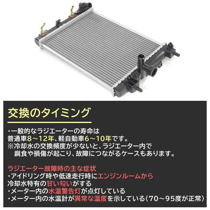 Amazon | あんしん保証付き ダイハツ ムーヴ L175S/L185S ラジエーター