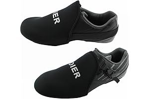Cycling Shoes Cover - Waterproof, Thermal, Tongue Design, Compatible with Shimano, SIDI,...