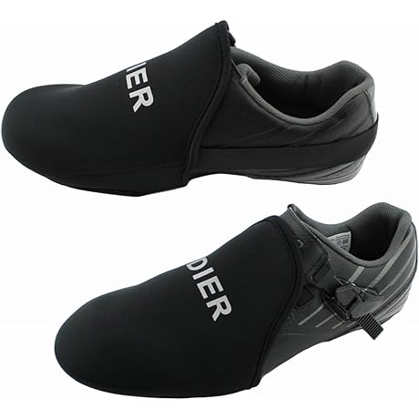 Cycling Shoes Cover - Waterproof, Thermal, Tongue Design, Compatible with Shimano, SIDI,...