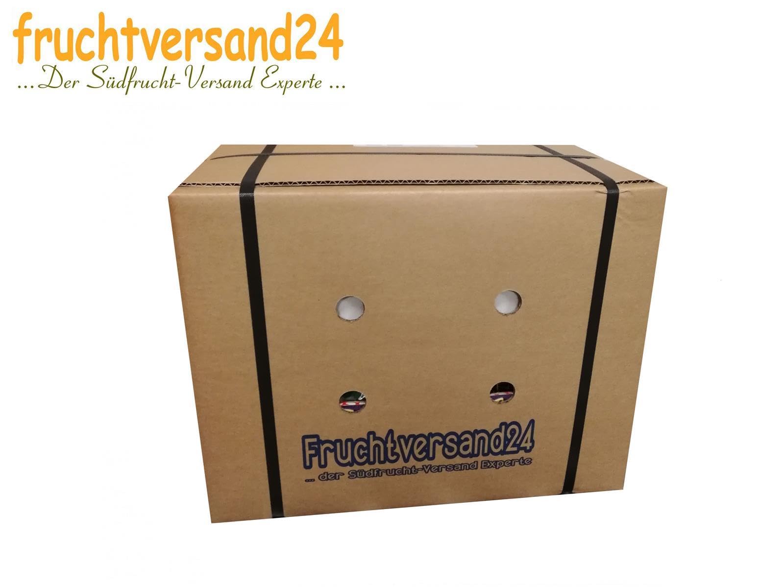 FRUCHTVERSAND24® Original-Kisten Mischung "XL", Maroc Orange 15kg + Maroc Clementine 10kg, Original Maroc Südfrüchte, süß saftig lecker