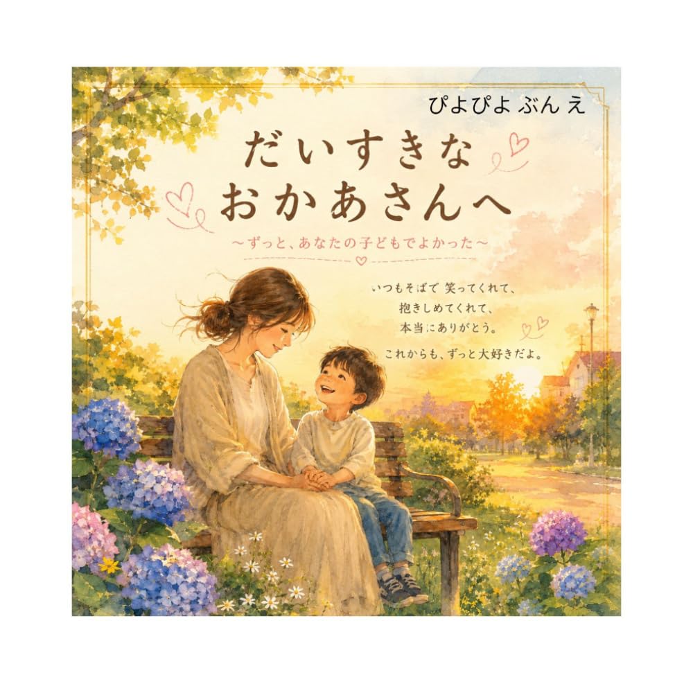 だいすきなおかあさんへ: 怒ってしまった日ほど、読んでほしい。 これは、頑張りすぎるお母さんへの小さなラブレター。