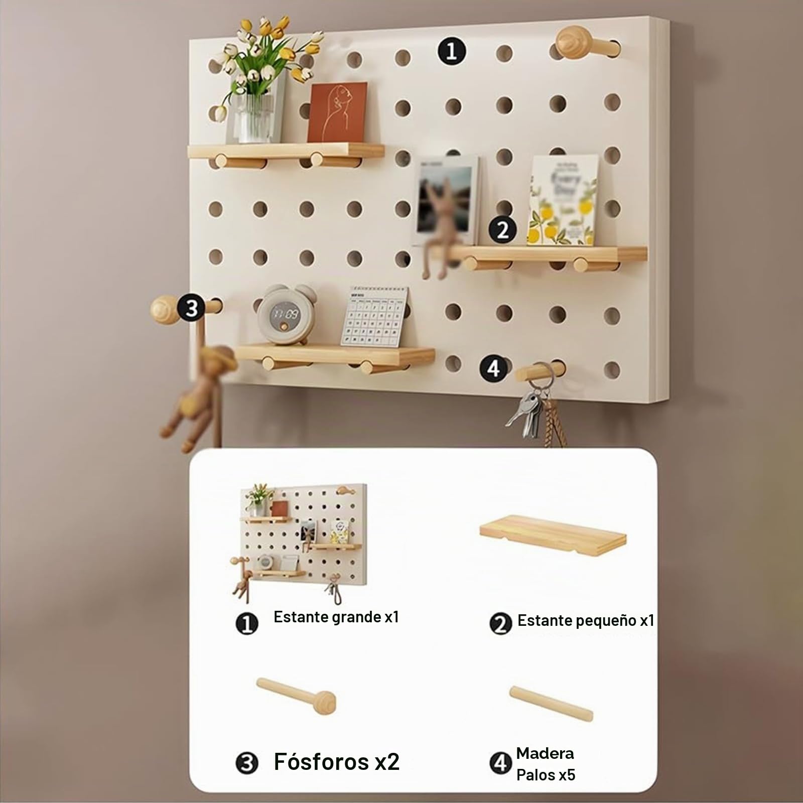 Cubierta de Panel Eléctrico Decorativa,Tapa Contador Luz,Cubre Cuadro Electrico,Tapa Contador Luz Decorativa,Cubierta Vertical del Medidor Hueco,Ideal para Hogar y Oficina Vertical 40 * 60cm