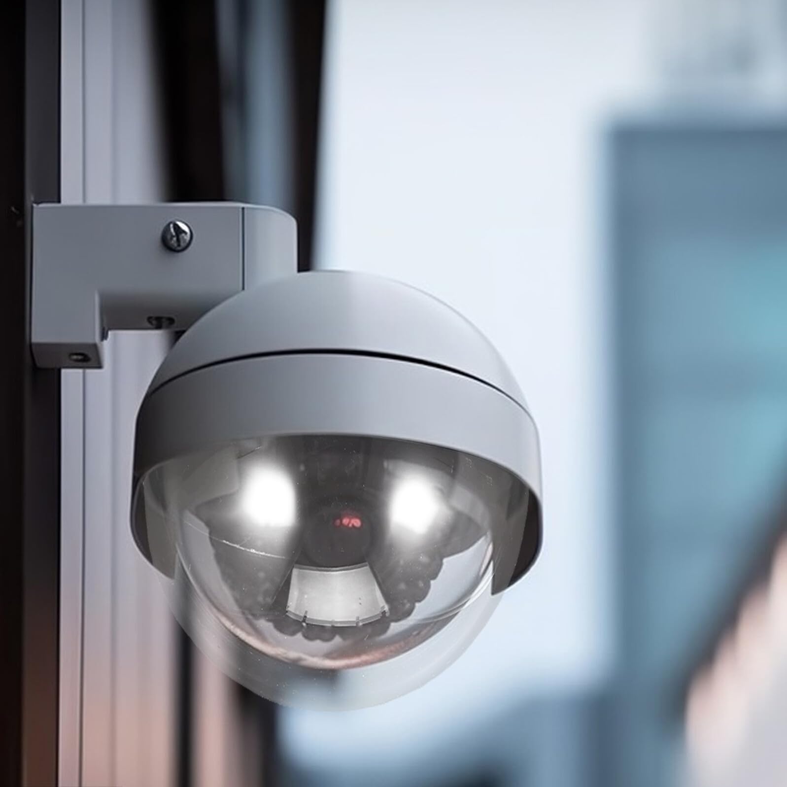 SOIMISS Copertura Cupola Telecamera Sicurezza Trasparente Acrilico Antipioggia Protezione Esterno per Housing Sorveglianza
