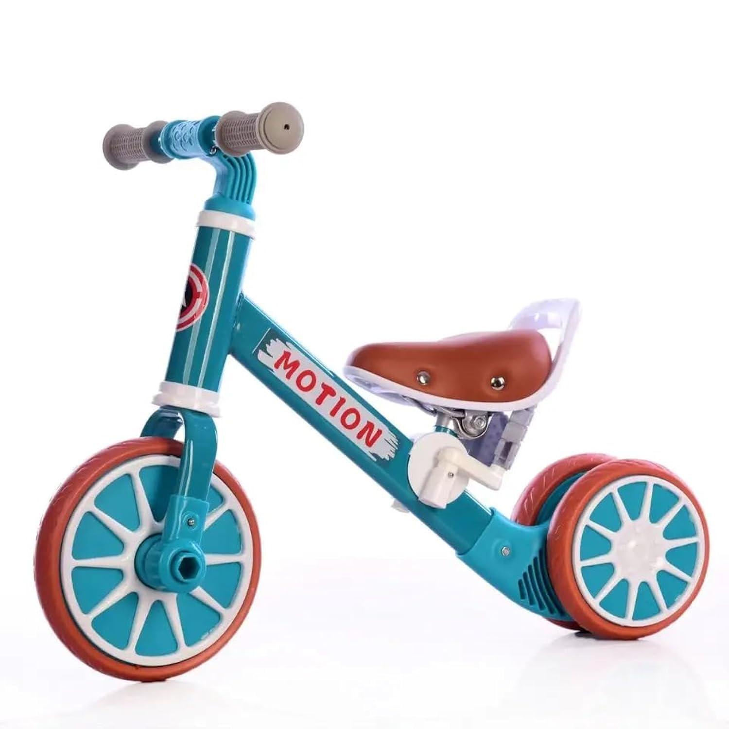 Neo Classic Kids 2 in 1 children Tricycle and Balance Bike Cycle with Pedals- Blue