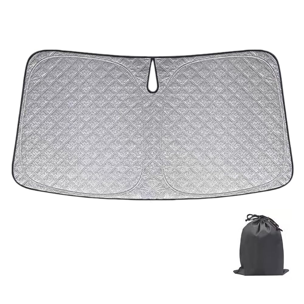 WENINETIES Front Windscreen Wrap Cover for Seat MII 5-Türer KF1 2012-2019, Front Window Sunshade, Sunshade Windscreen Protection Set, Internal Thermal Blind Window Set