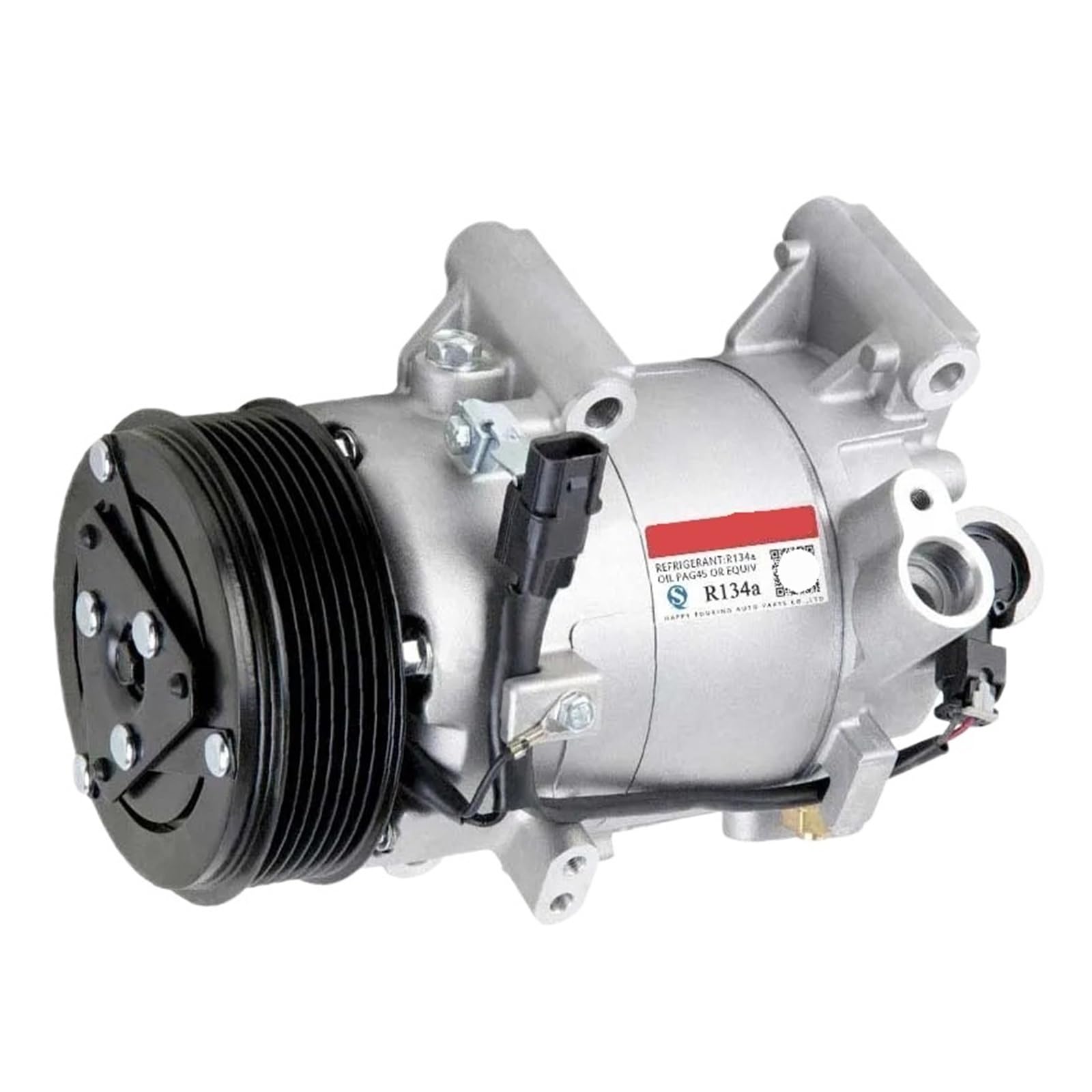 6CVC140E Autoac Compressor，Compatible with Civic，38810-5AA-A03 38810-5BA-A01 38810-5BA-A02 38810-5BA-A03 388105AAA03 388105BAA01
